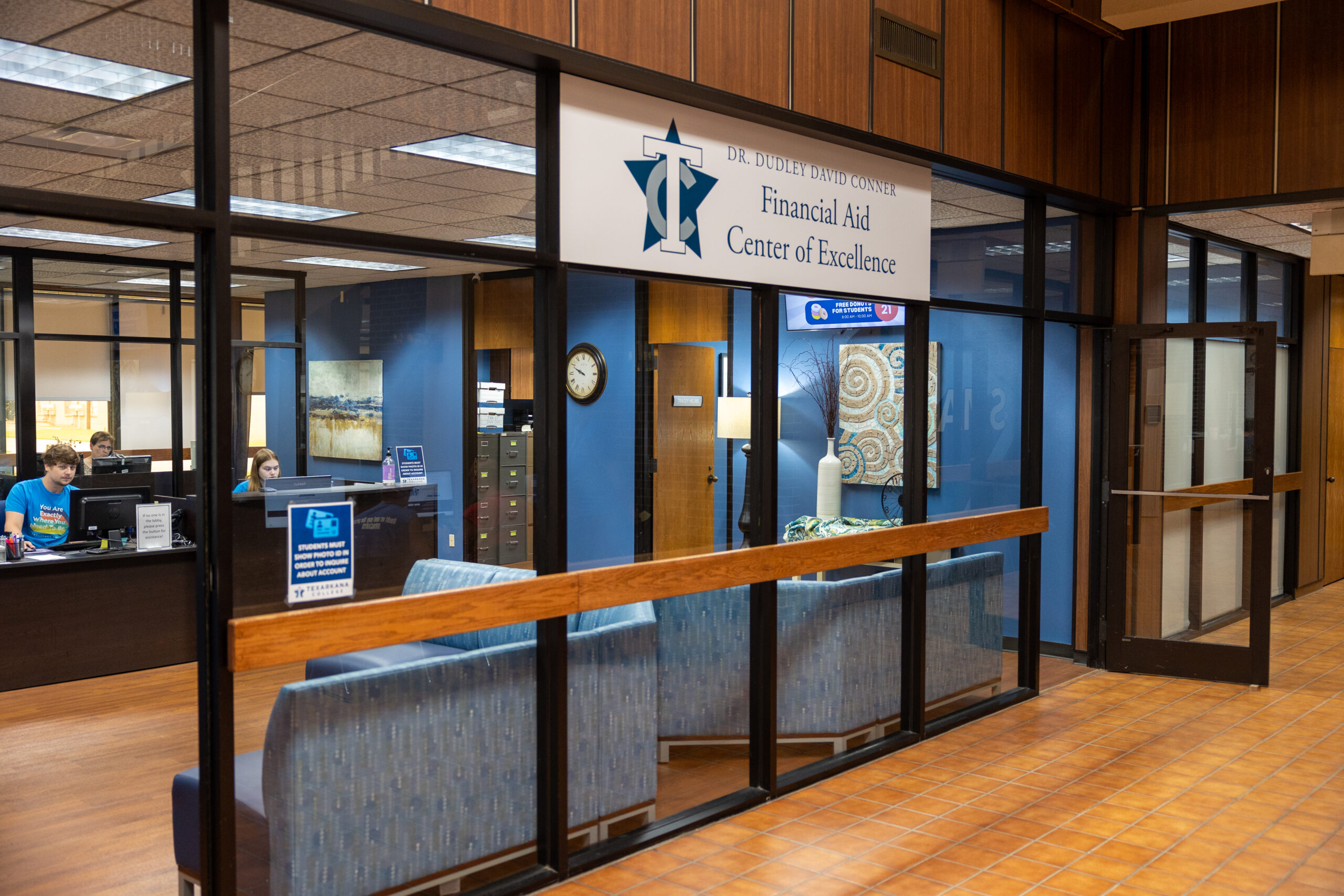 Enrollment Services front desk