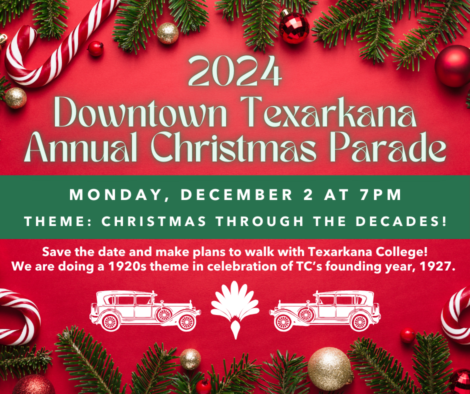 Join us for the Downtown Christmas Parade on December 2 at 7pm