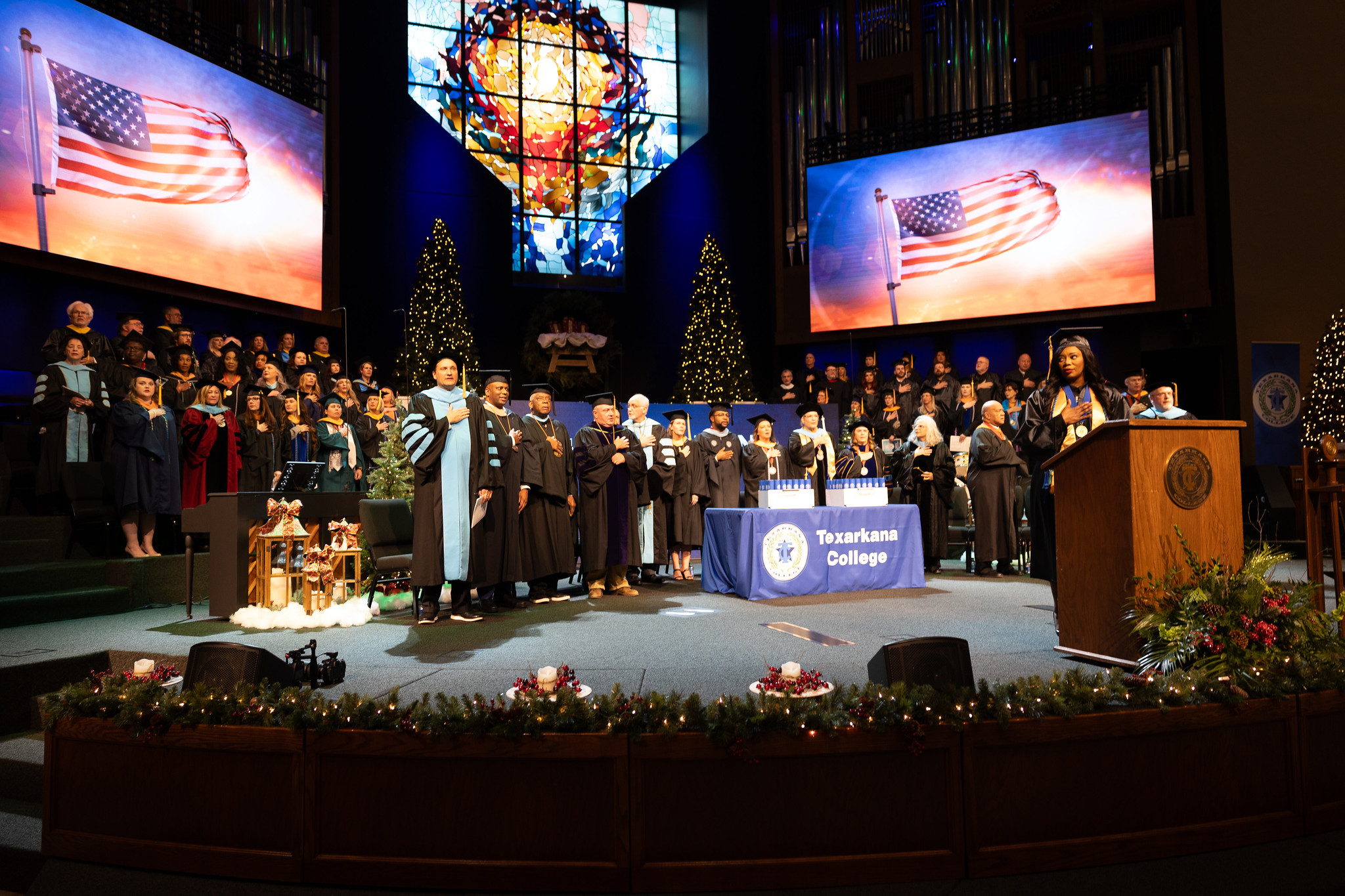 Faculty at Graduation